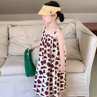 Load image into Gallery viewer, Baby Kid Girls Flower Print Dresses Wholesale 230315649
