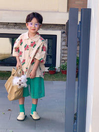 Load image into Gallery viewer, Baby Kid Big Kid Girls Flower Print Dresses Wholesale 230315673
