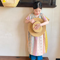 Load image into Gallery viewer, Baby Kid Girls Striped Flower Print Dresses Wholesale 230315699
