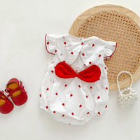 Load image into Gallery viewer, Baby Girls Love heart Print Rompers Wholesale 230315700
