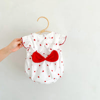 Load image into Gallery viewer, Baby Girls Love heart Print Rompers Wholesale 230315700
