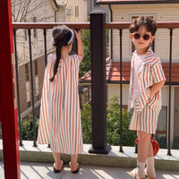 Load image into Gallery viewer, Baby Kid Unisex Striped Dresses Wholesale 230315707
