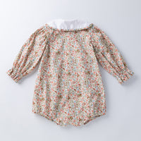 Load image into Gallery viewer, Baby Girls Flower Print Rompers Wholesale 23031571

