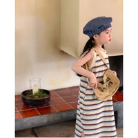 Load image into Gallery viewer, Baby Kid Girls Striped Dresses Wholesale 230315710
