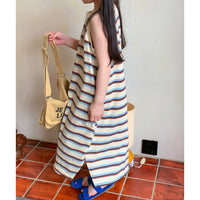 Load image into Gallery viewer, Baby Kid Girls Striped Dresses Wholesale 230315710
