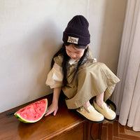 Load image into Gallery viewer, 2 Pieces Set Baby Kid Girls Solid Color Tops And Dresses Wholesale 230315739
