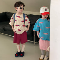 Load image into Gallery viewer, Baby Kid Unisex Letters Print T-Shirts Wholesale 230315742
