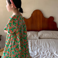 Load image into Gallery viewer, Baby Kid Girls Flower Print Dresses Wholesale 230315746
