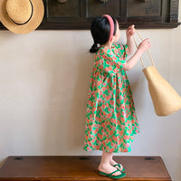 Load image into Gallery viewer, Baby Kid Girls Flower Print Dresses Wholesale 230315746
