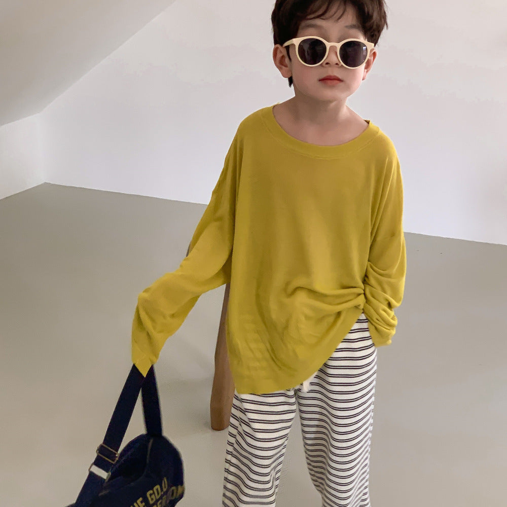 Baby Kid Unisex Striped Tops Wholesale 230315774