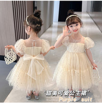 Load image into Gallery viewer, Baby Kid Girls Star Dresses Wholesale 230315784
