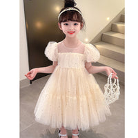 Load image into Gallery viewer, Baby Kid Girls Star Dresses Wholesale 230315784
