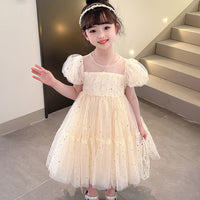 Load image into Gallery viewer, Baby Kid Girls Star Dresses Wholesale 230315784
