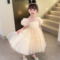 Load image into Gallery viewer, Baby Kid Girls Star Dresses Wholesale 230315784

