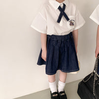 Load image into Gallery viewer, 2 Pieces Set Baby Kid Boys Bow Shirts And Solid Color Shorts Wholesale 230315791
