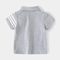 Load image into Gallery viewer, Baby Kid Boys Striped Polo Shirts Wholesale 230317252
