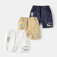 Load image into Gallery viewer, Baby Kid Boys Letters Dinosaur Cartoon Print Shorts Wholesale 230317257
