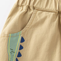 Load image into Gallery viewer, Baby Kid Boys Letters Dinosaur Cartoon Print Shorts Wholesale 230317257
