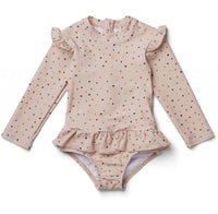 Load image into Gallery viewer, Baby Kid Girls Cartoon Print Beach Rompers Wholesale 230317261
