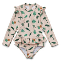 Load image into Gallery viewer, Baby Kid Girls Cartoon Print Beach Rompers Wholesale 230317261
