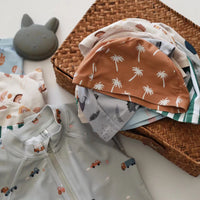 Load image into Gallery viewer, Baby Kid Unisex Striped Cartoon Print Beach Rompers Swimwears Wholesale 230317262
