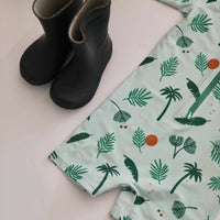 Load image into Gallery viewer, Baby Kid Unisex Striped Cartoon Print Beach Rompers Swimwears Wholesale 230317262
