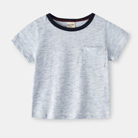 Load image into Gallery viewer, Baby Kid Boys Striped Car Cartoon Embroidered T-Shirts Wholesale 230317270
