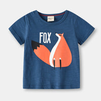 Load image into Gallery viewer, Baby Kid Boys Striped Car Cartoon Embroidered T-Shirts Wholesale 230317270
