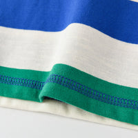 Load image into Gallery viewer, Baby Kid Boys Striped Car Cartoon Embroidered T-Shirts Wholesale 230317270
