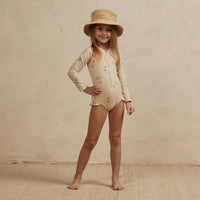Load image into Gallery viewer, Baby Kid Girls Flower Print Beach Rompers Swimwears Wholesale 230317309
