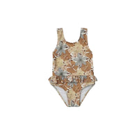 Load image into Gallery viewer, Baby Kid Girls Flower Animals Print Beach Rompers Swimwears Wholesale 230317310
