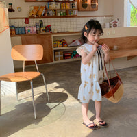 Load image into Gallery viewer, Baby Kid Girls Cartoon Print Dresses Wholesale 230317331
