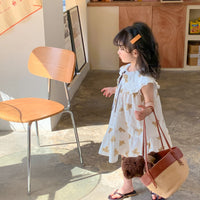 Load image into Gallery viewer, Baby Kid Girls Cartoon Print Dresses Wholesale 230317331
