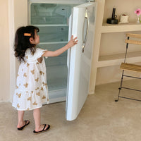 Load image into Gallery viewer, Baby Kid Girls Cartoon Print Dresses Wholesale 230317331
