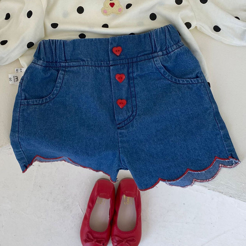 Baby Kid Girls Solid Color Shorts Wholesale 230317340