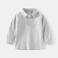 Load image into Gallery viewer, Baby Kid Boys Solid Color Polo Shirts Wholesale 230317422
