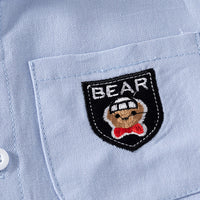 Load image into Gallery viewer, Baby Kid Boys Letters Cartoon Embroidered Shirts Wholesale 230317446
