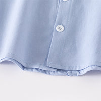 Load image into Gallery viewer, Baby Kid Boys Letters Cartoon Embroidered Shirts Wholesale 230317446
