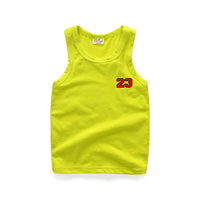 Load image into Gallery viewer, Baby Kid Boys Letters Embroidered Tank Tops Wholesale 230317476
