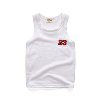 Load image into Gallery viewer, Baby Kid Boys Letters Embroidered Tank Tops Wholesale 230317476
