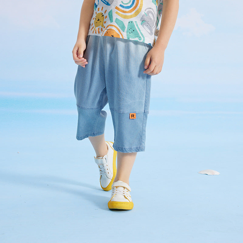 Baby Kid Boys Color-blocking Shorts Wholesale 230317497