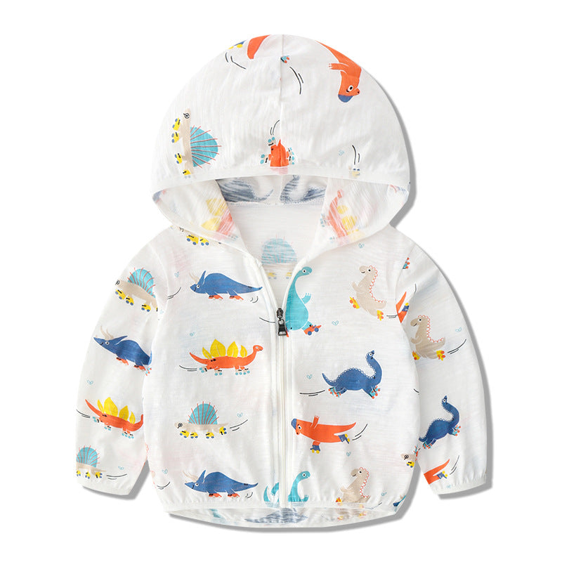 Baby Kid Unisex Cartoon Print Jackets Outwears Wholesale 230317516