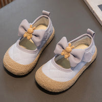 Load image into Gallery viewer, Baby Kid Girls Color-blocking Bow Shoes Wholesale 230321134
