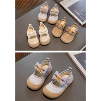 Load image into Gallery viewer, Baby Kid Girls Color-blocking Bow Shoes Wholesale 230321134
