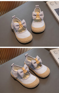 Load image into Gallery viewer, Baby Kid Girls Color-blocking Bow Shoes Wholesale 230321134

