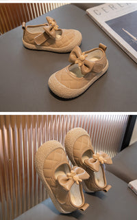 Load image into Gallery viewer, Baby Kid Girls Color-blocking Bow Shoes Wholesale 230321134
