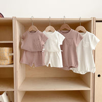Load image into Gallery viewer, Baby Unisex Solid Color Tops Wholesale 230321185
