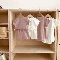 Load image into Gallery viewer, Baby Unisex Solid Color Tops Wholesale 230321185
