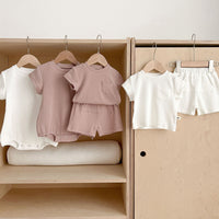 Load image into Gallery viewer, Baby Unisex Solid Color Tops Wholesale 230321185
