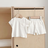 Load image into Gallery viewer, Baby Unisex Solid Color Tops Wholesale 230321185

